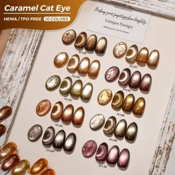 JTING Newest Design 10colors Caramel Cat Eye Gel Polish 15ml Cat Eye Collection TPO/Hema Free OEM...