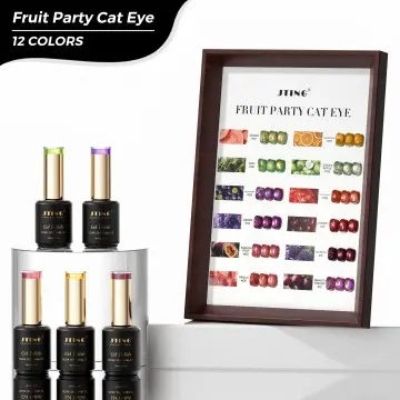 JTING New Formula Fruit Party Cat Eye Gel Polish 12colors Cat Eye Gel Nail Polish Collection OEM/...