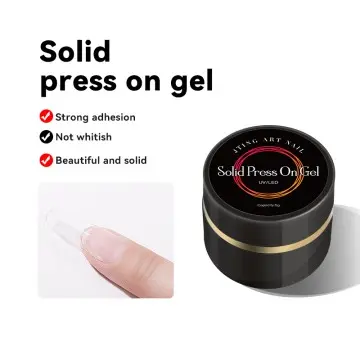 JTING Long Lasting Professional MINI 5ML Solid Press on Gel Nail Glue OEM Private Label Custom logo Strong Nail Tips Glue Gel