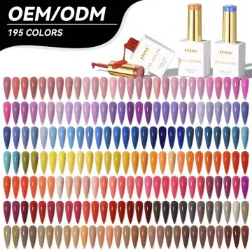 JTING New Trend 195colors OEM/ODM Free Design High Pigment UV Gel Nail Polish Professional Wholes...
