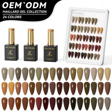 JTING New Arrival professional 24colors maillard nail gel polish collection free design ODM/OEM p...