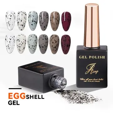 JTING Easily Soak smooth and shiny surface Japanese style eggshell gel polish for any color base nails supplies egg gel