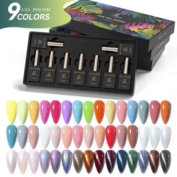 JTING Nail factory supplies free design unique brand vegan cruety free 9colors gel polish set box OEM private label nail polish