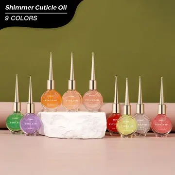 JTING New Trend Shimmer Cuticle Oil 9colors Nutrition Revitalizer Oil OEM/ODM Private Label Free ...