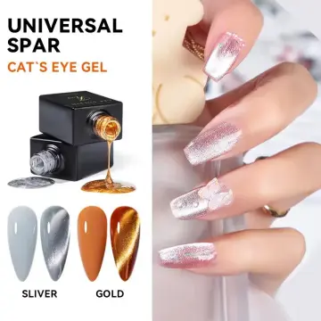 JTING Super shiny new colors nail art neon universal spar cat eye flash gel polish cat eye gold a...