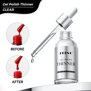 JTING One Drop for One Bottle Clear Color Gel Polish Thinner 30G Mix Glue Gel Nail Polish OEM Pro...