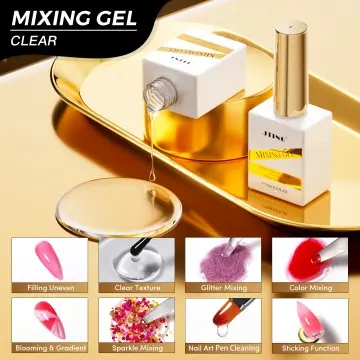 JTING Wholesale Multifunctional Mixing Gel Clear Gel Nail Polish OEM/ODM Free Custom Private Labe...