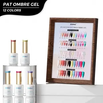 JTING High Quality 12colors Pat Ombre Gel Collection 5IN1 Effect Gel Nail Polish OEM/ODM Free Design Private Label Gel Polish